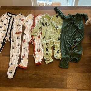 Kyte baby lot of bamboo pajamas!